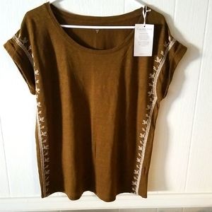 Garnet Hill Organic Linen Top